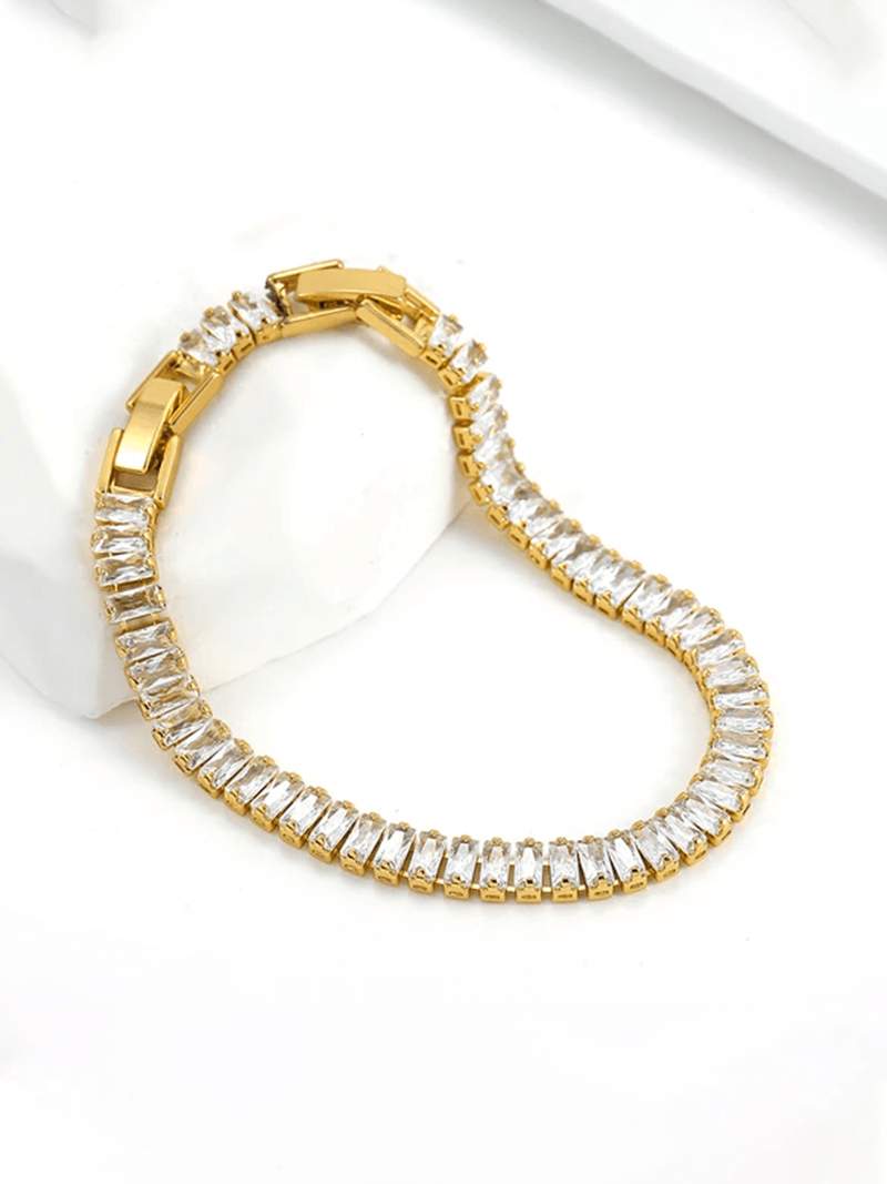 Riviere Baguette Bracelet