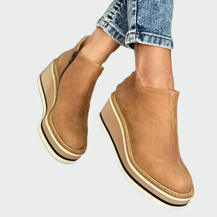 Inkas Leather Ankle Boots