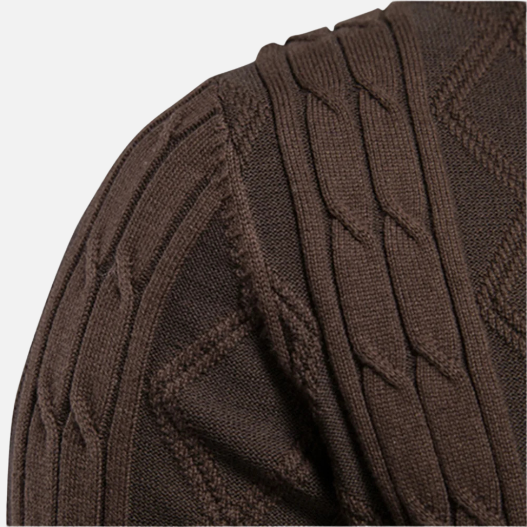 Gordon - Argyle Cardigan Soft Blend