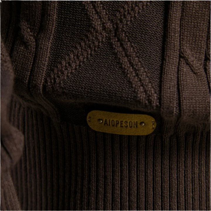 Gordon - Argyle Cardigan Soft Blend