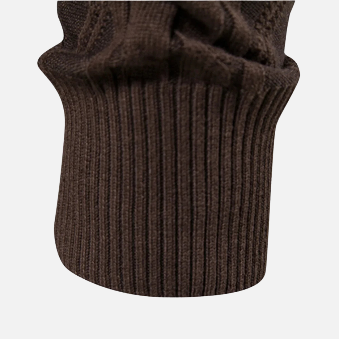 Gordon - Argyle Cardigan Soft Blend