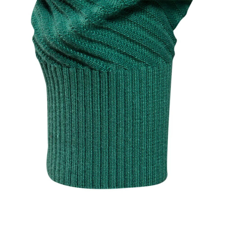Justin - Ribbed Round Neck Pullover