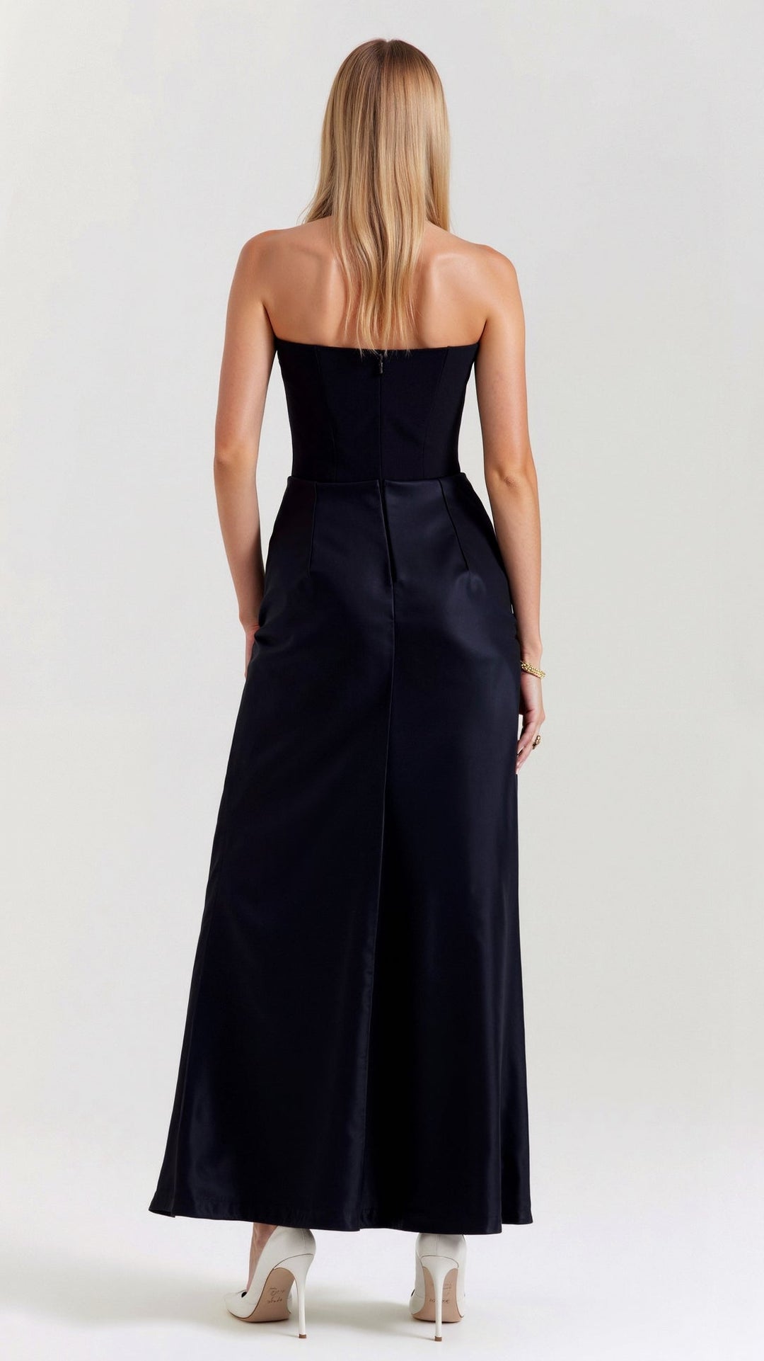 Ashley | Long Dress with Bodice