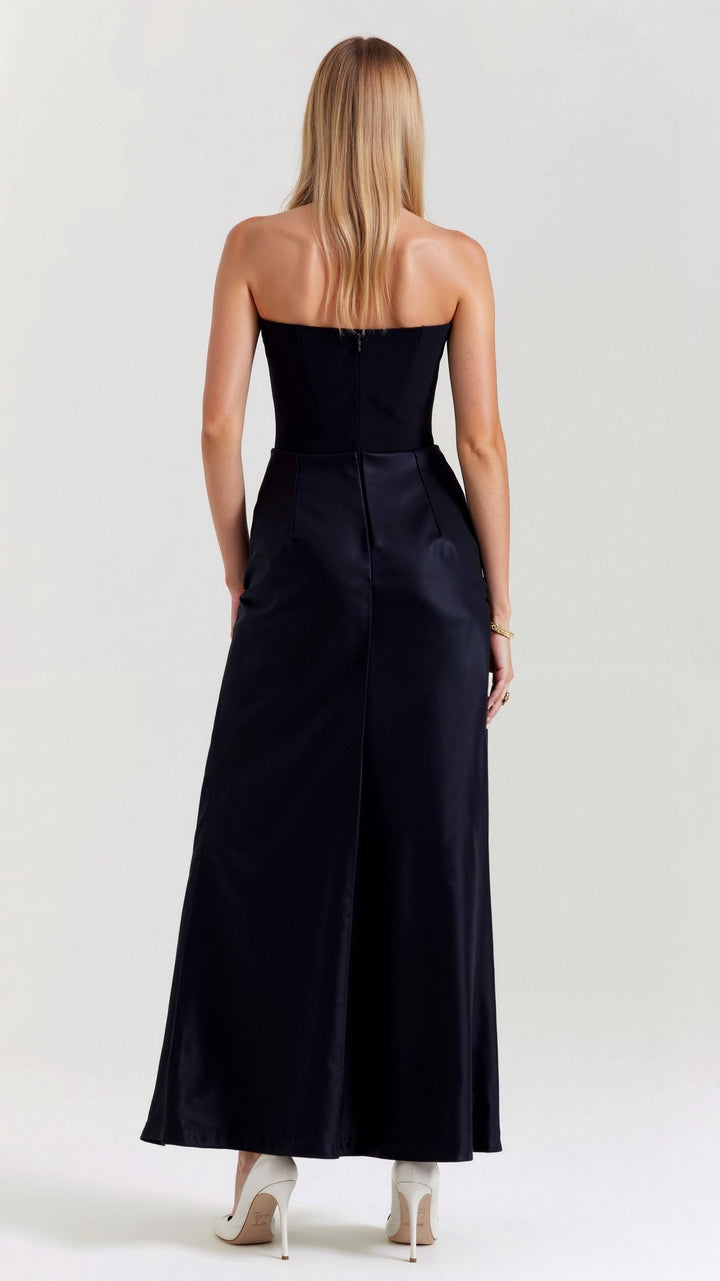 Ashley | Long Dress with Bodice