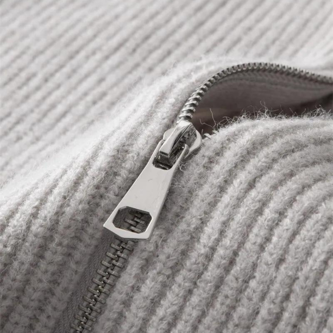 Arthur - Knit Jacket with Zipper