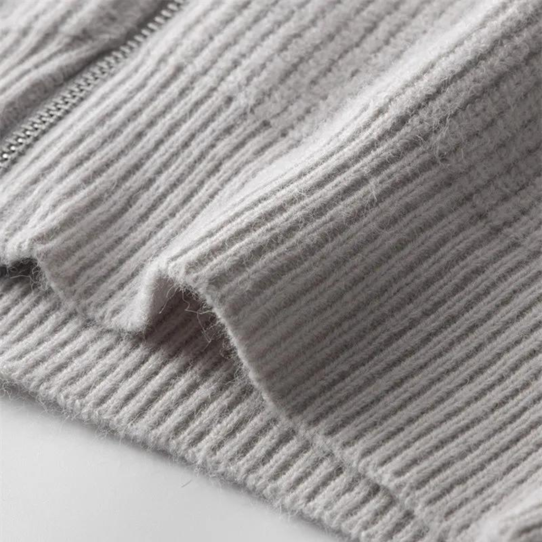 Arthur - Knit Jacket with Zipper