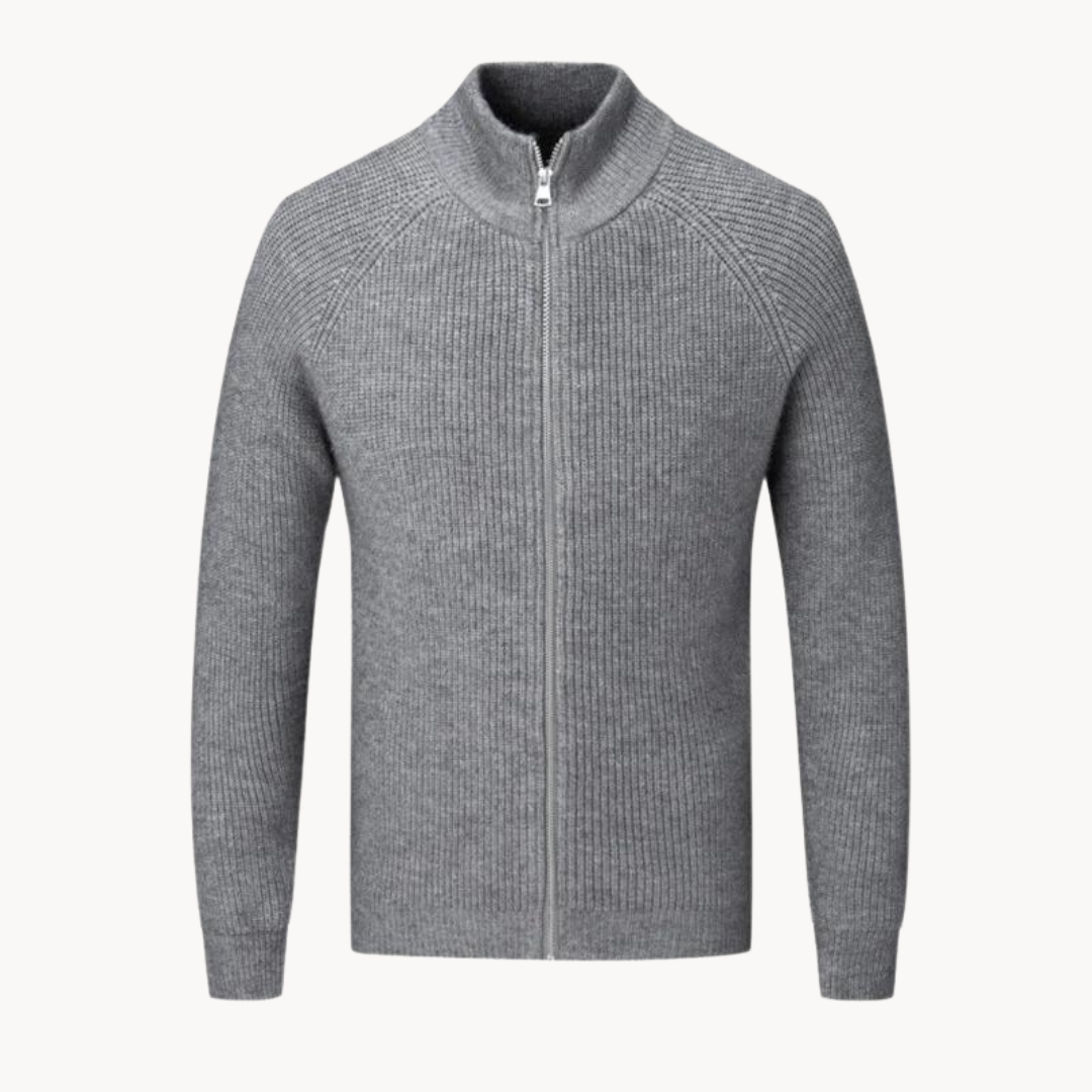 Arthur - Knit Jacket with Zipper