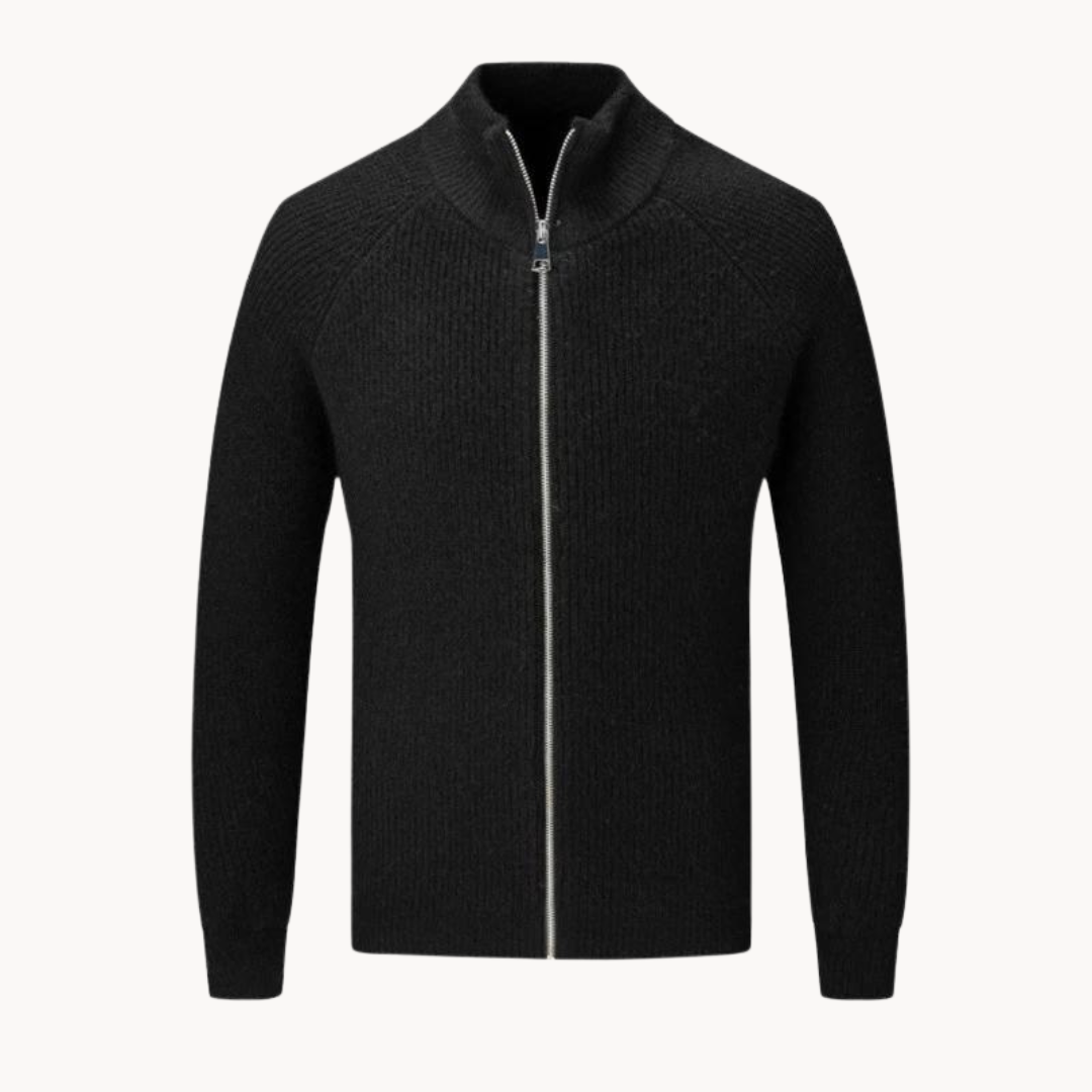 Arthur - Knit Jacket with Zipper