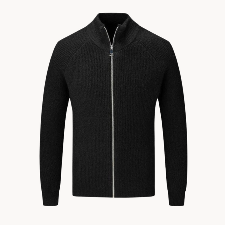 Arthur - Knit Jacket with Zipper