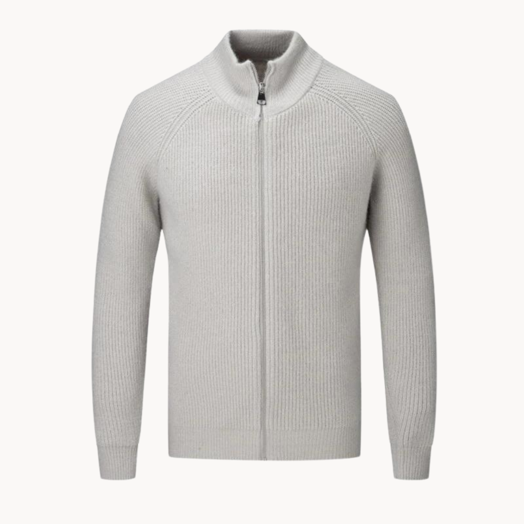 Arthur - Knit Jacket with Zipper