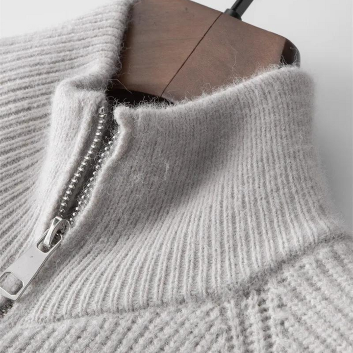 Arthur - Knit Jacket with Zipper