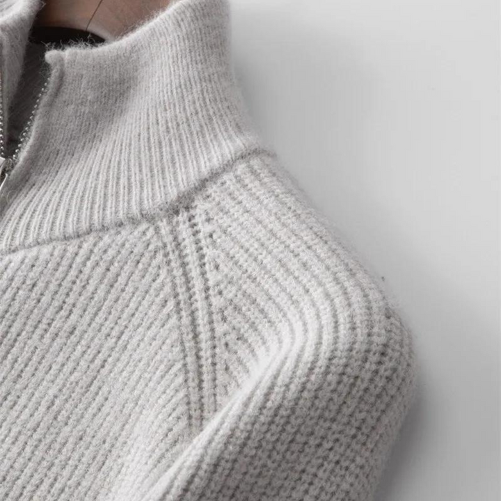 Arthur - Knit Jacket with Zipper