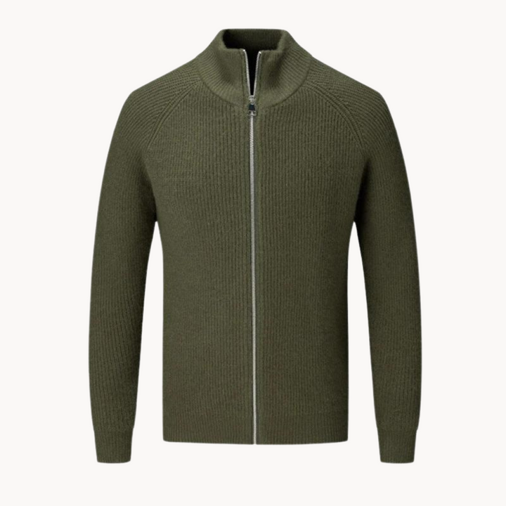 Arthur - Knit Jacket with Zipper