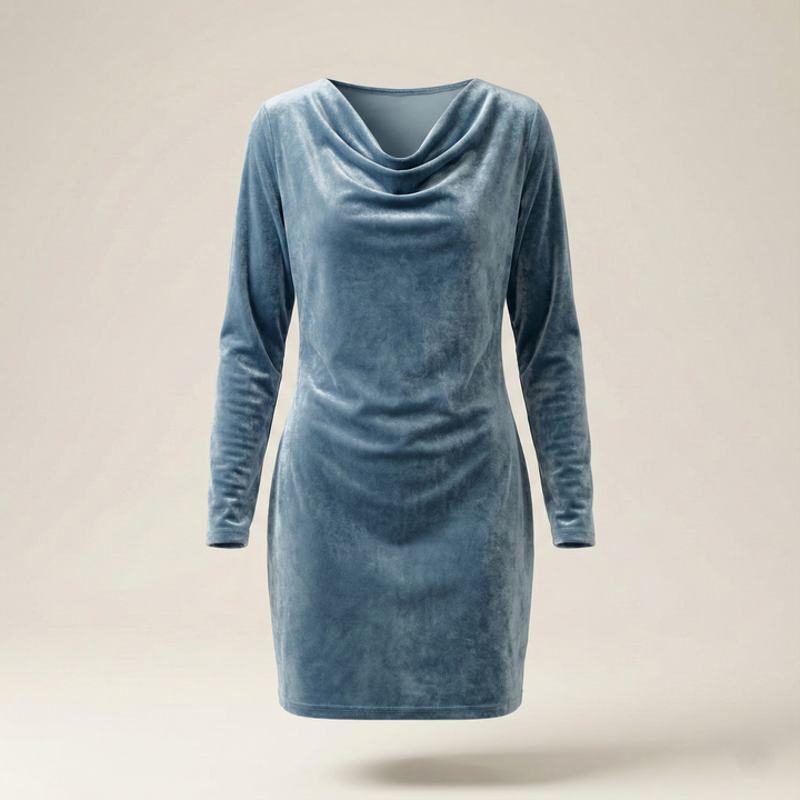 Aurora | Elegant Velvet Dress