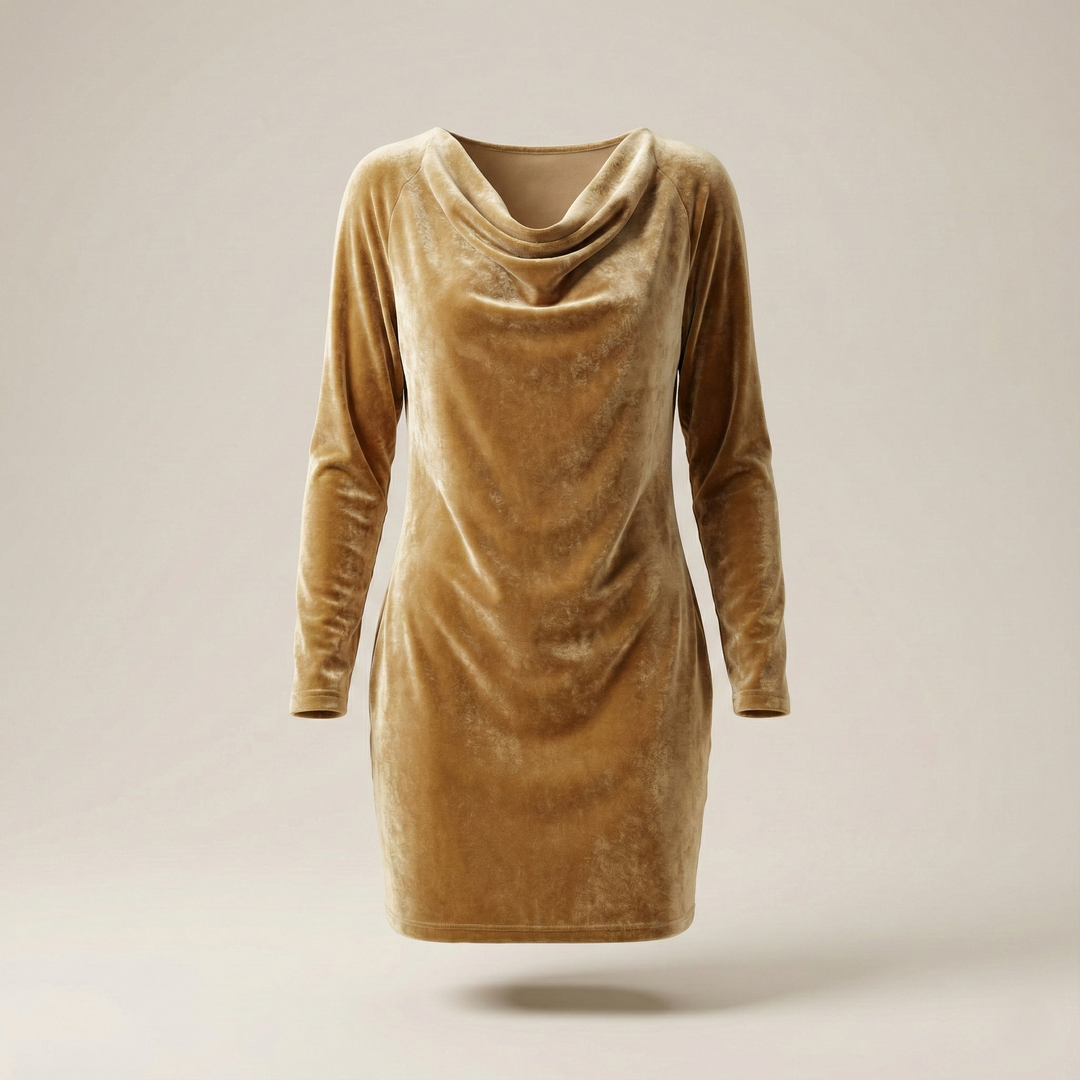 Aurora | Elegant Velvet Dress