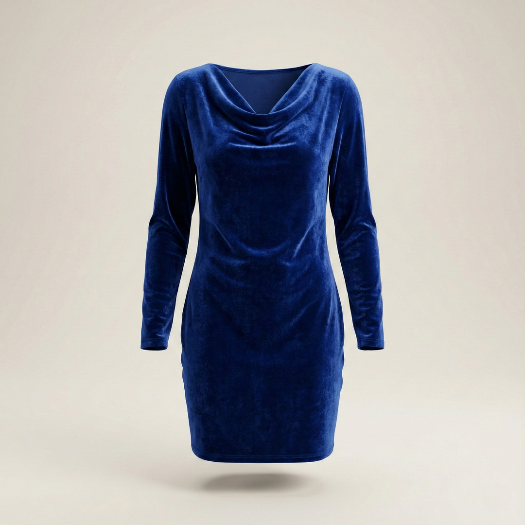 Aurora | Elegant Velvet Dress