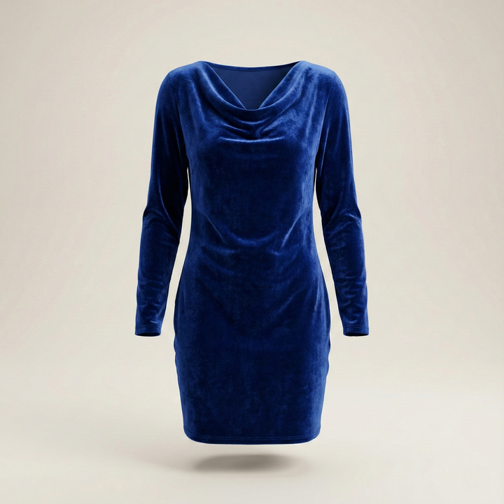 Aurora | Elegant Velvet Dress