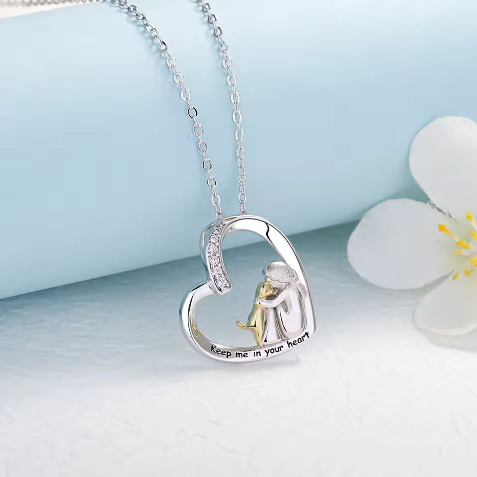 Dog Hug - Necklace