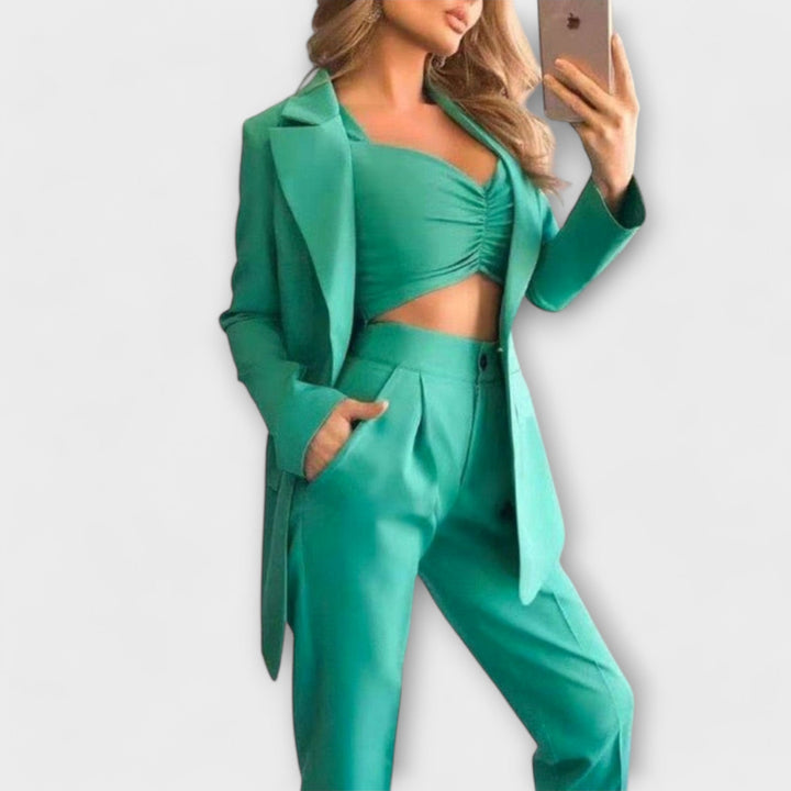 Marjorie - 3-Piece Blazer Set
