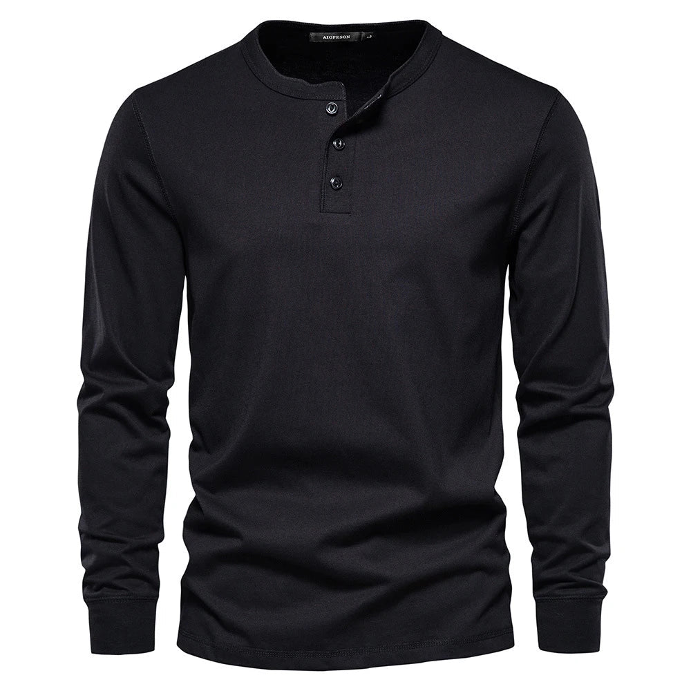 Henley Shirt - Soft Breathable Blend