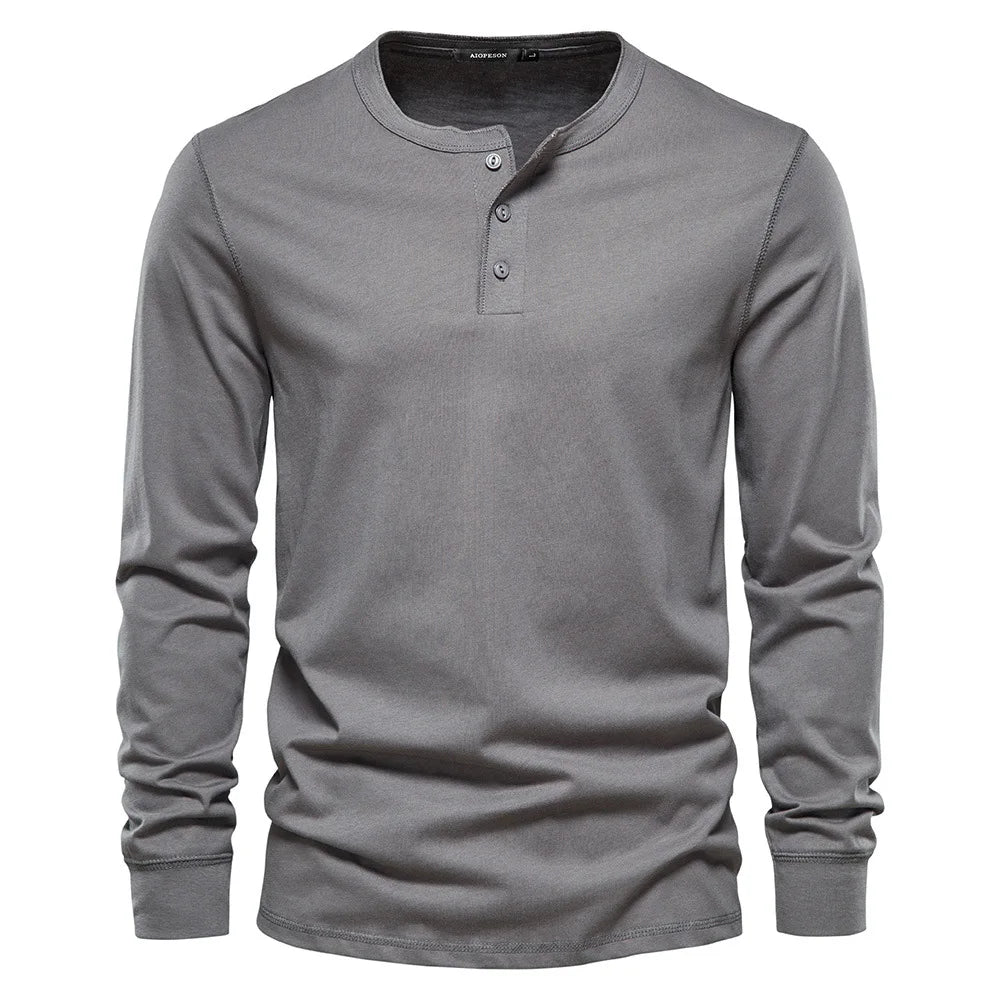 Henley Shirt - Soft Breathable Blend