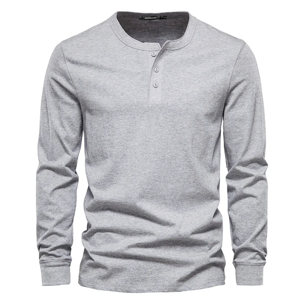 Henley Shirt - Soft Breathable Blend