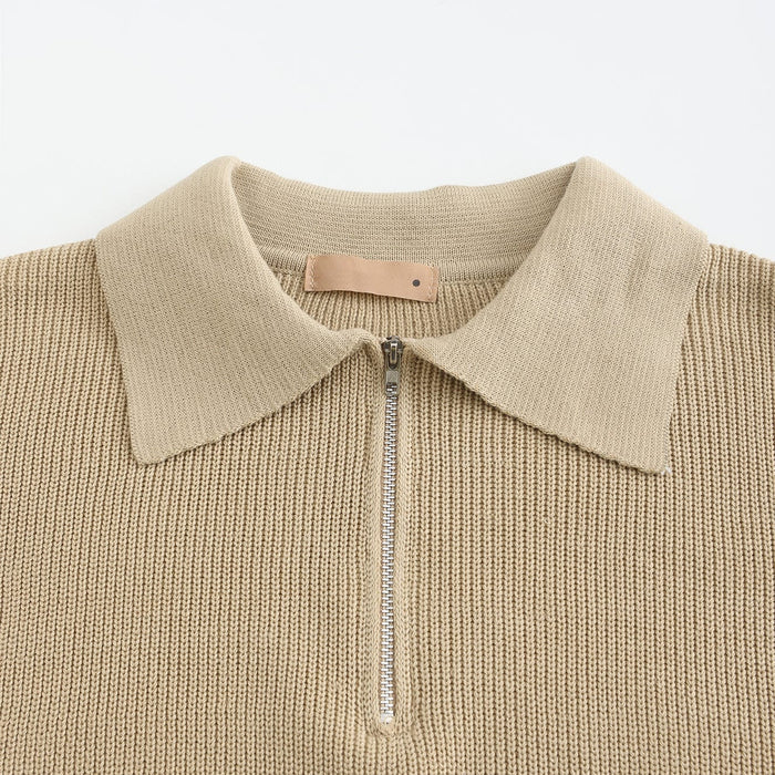 Nathan - Mixed Knit Pullover