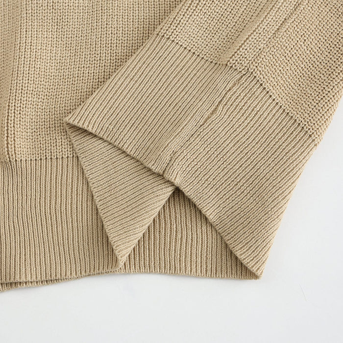 Nathan - Mixed Knit Pullover