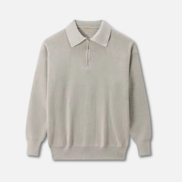 Nathan - Mixed Knit Pullover