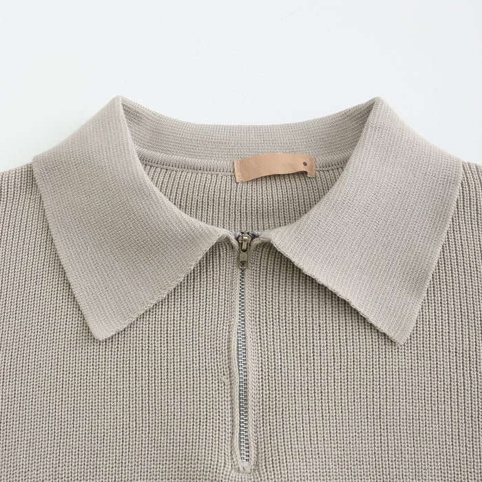 Nathan - Mixed Knit Pullover