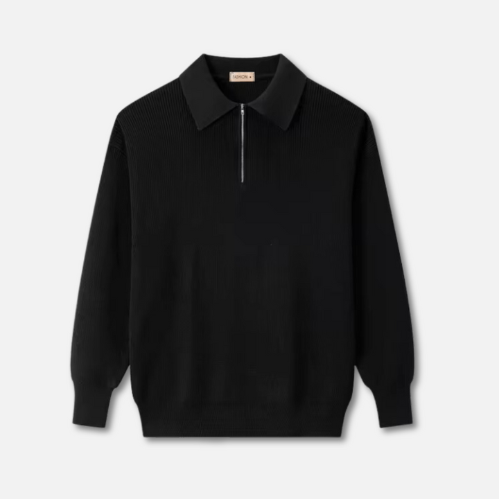 Nathan - Mixed Knit Pullover
