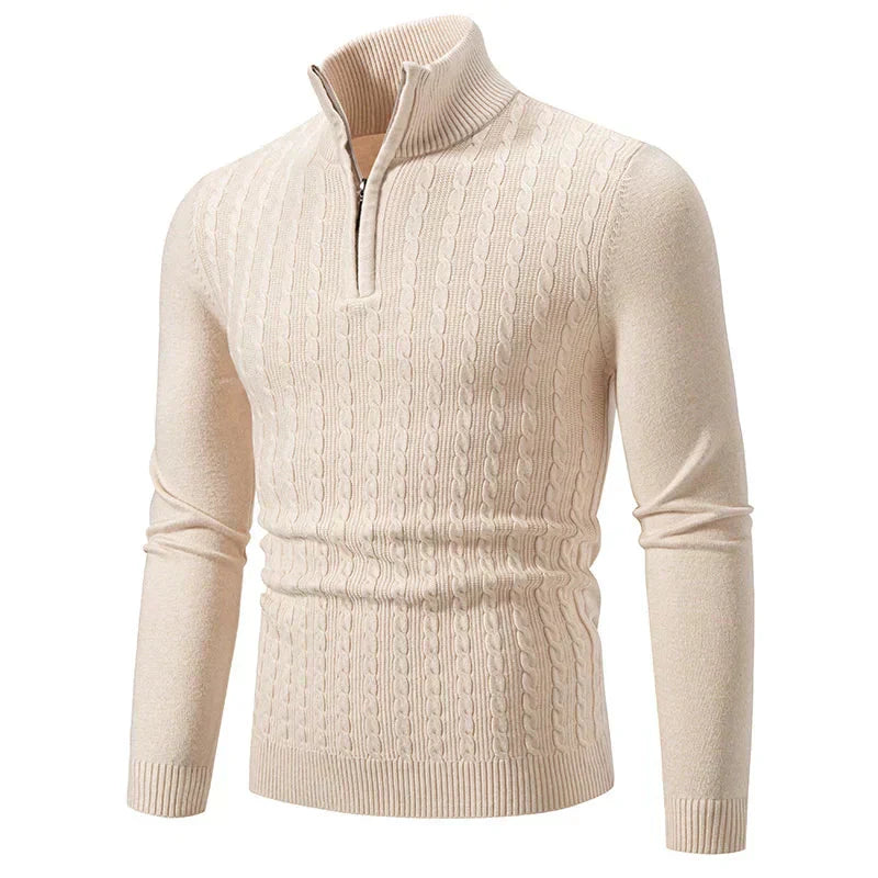 Cole - Mixed Knit Sweater