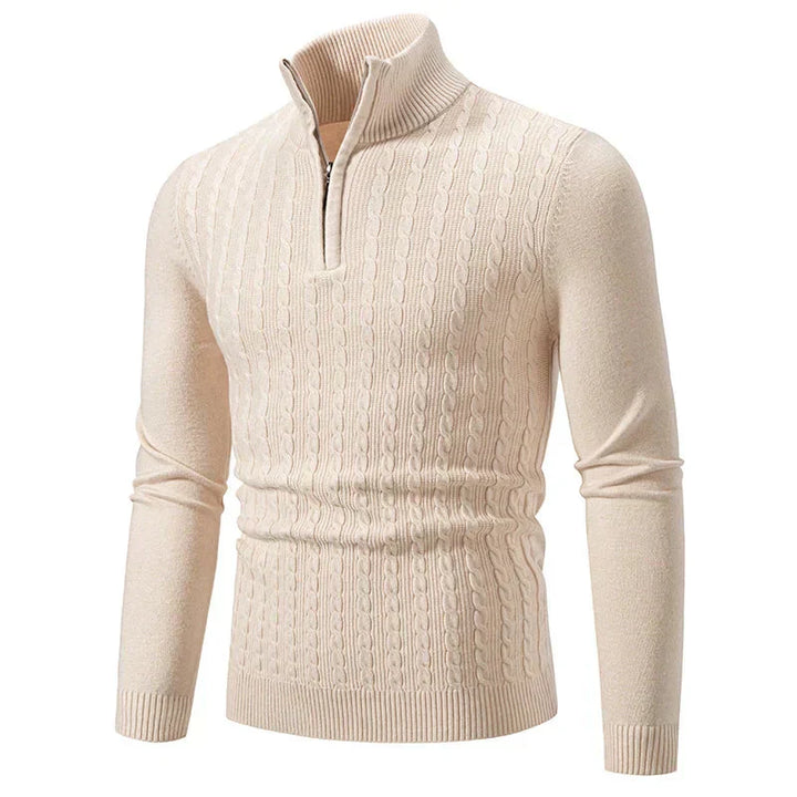 Cole - Mixed Knit Sweater