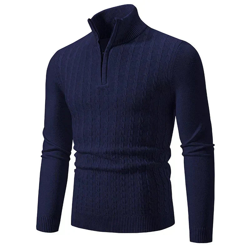 Cole - Mixed Knit Sweater