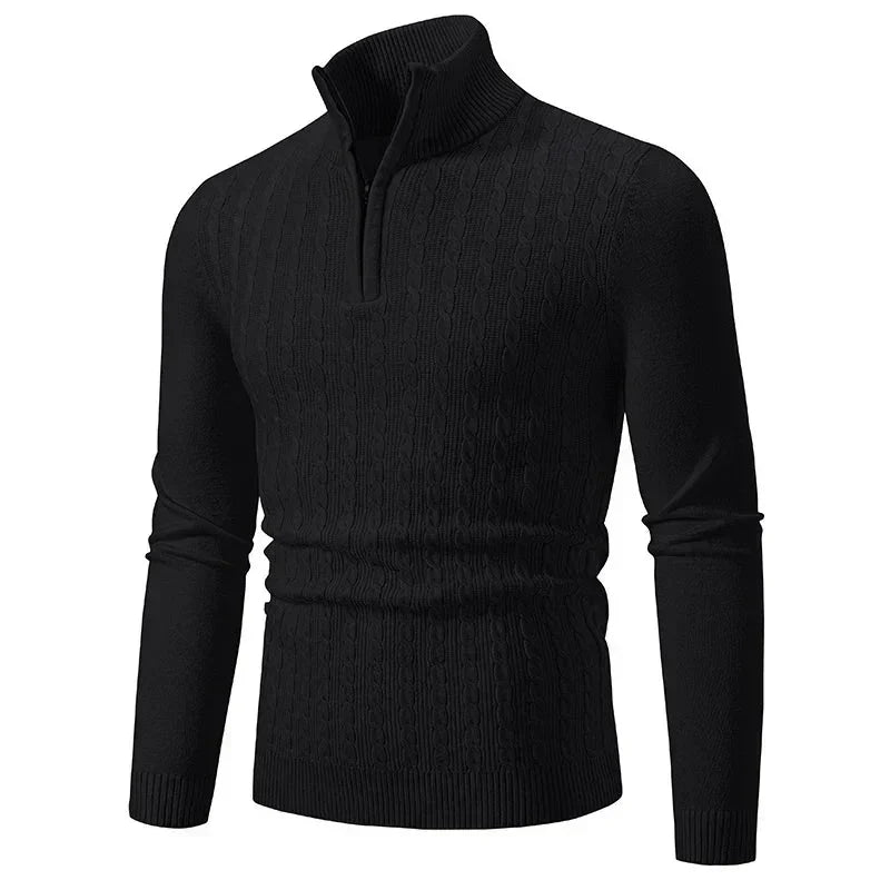 Cole - Mixed Knit Sweater