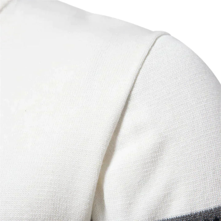 Sean - Mixed Knit Sweater