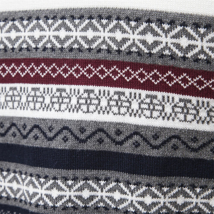Sean - Mixed Knit Sweater