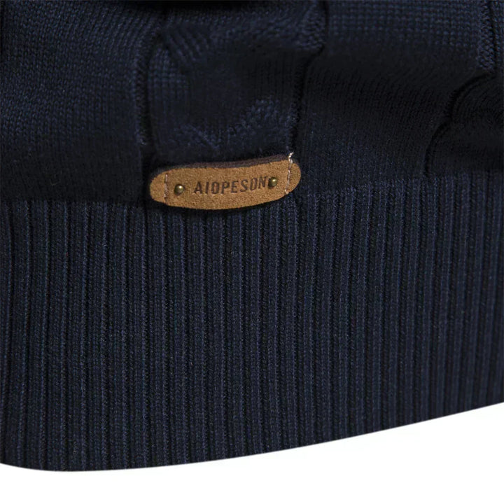 Sean - Mixed Knit Sweater