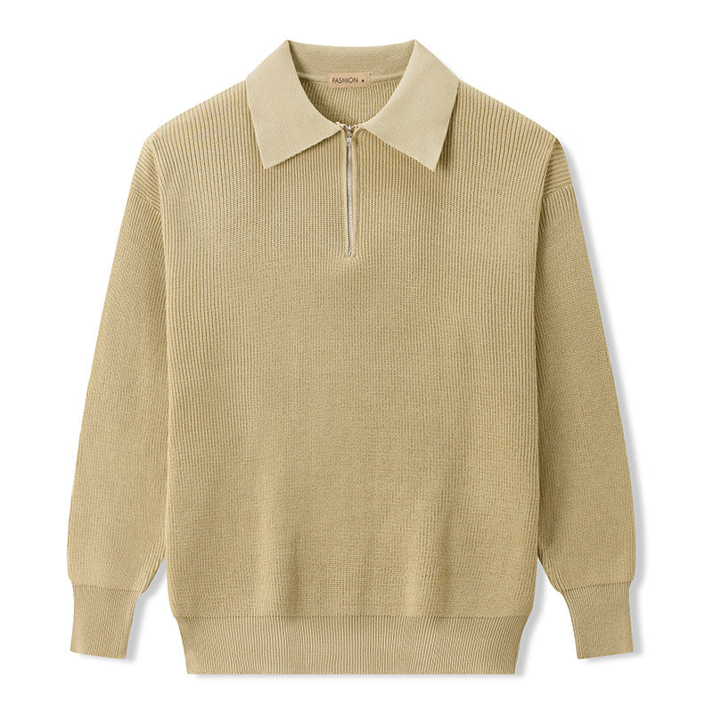 Troy - Adjustable Zipper Polo Neck