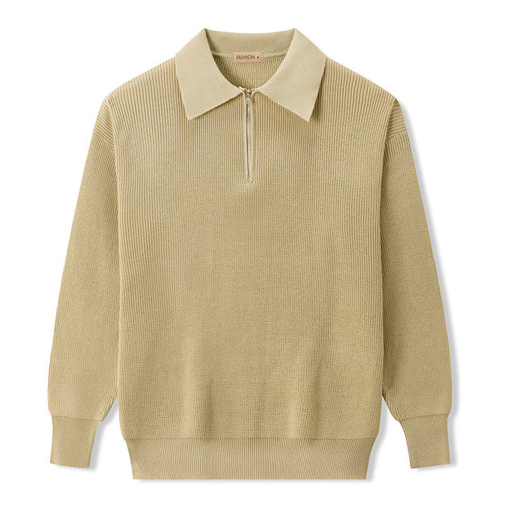 Troy - Adjustable Zipper Polo Neck