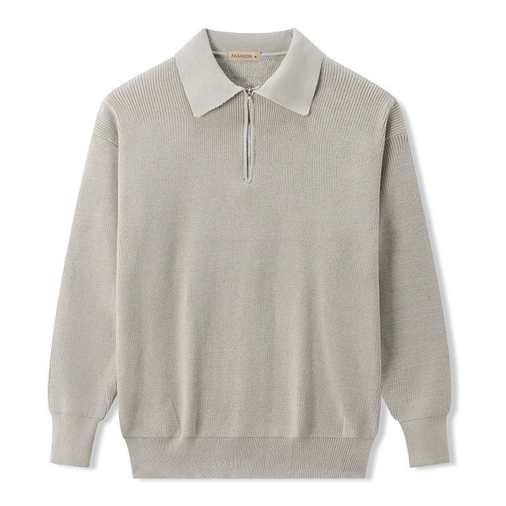 Troy - Adjustable Zipper Polo Neck
