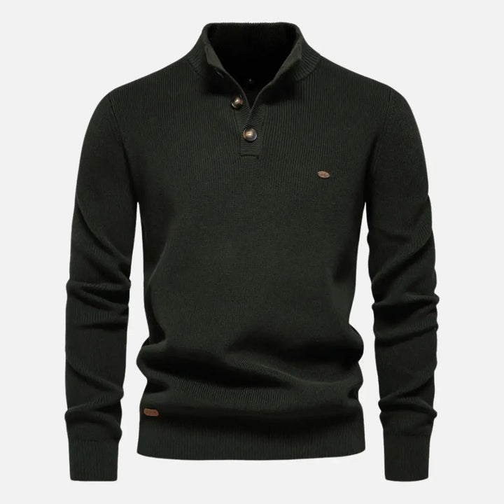 Logan - High Neck Knit Sweater
