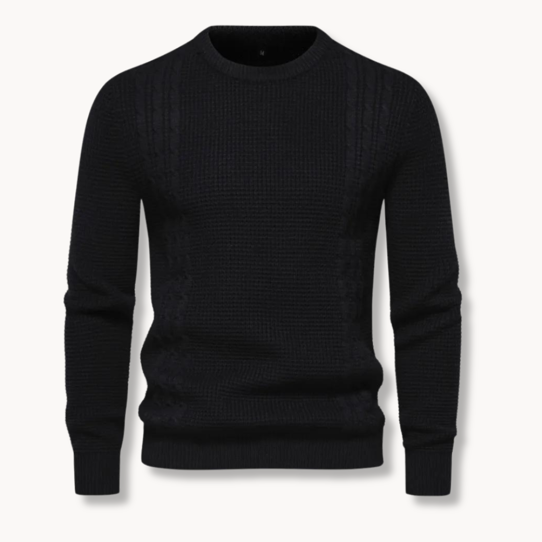 Hunter - Patchwork Knit Sweater
