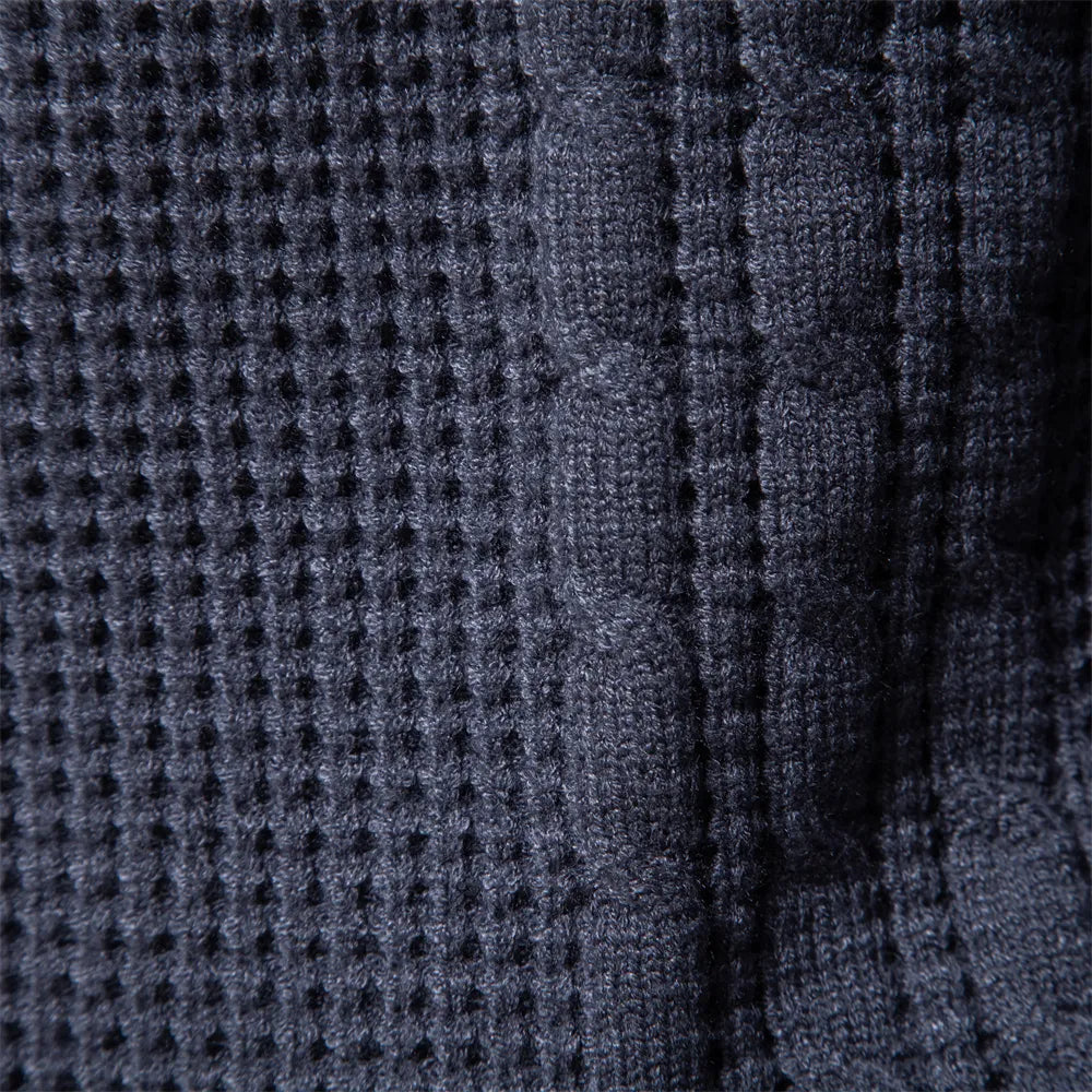 Hunter - Patchwork Knit Sweater