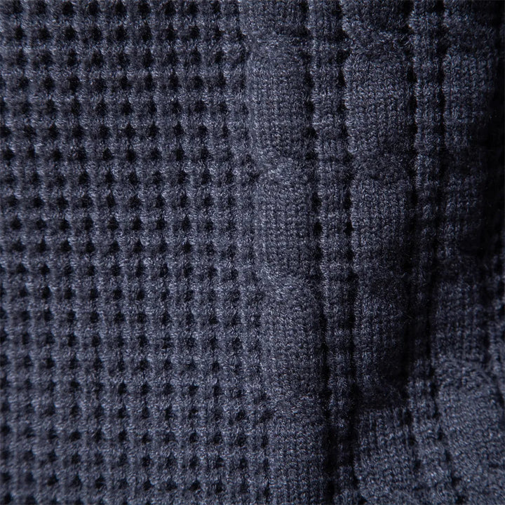 Hunter - Patchwork Knit Sweater