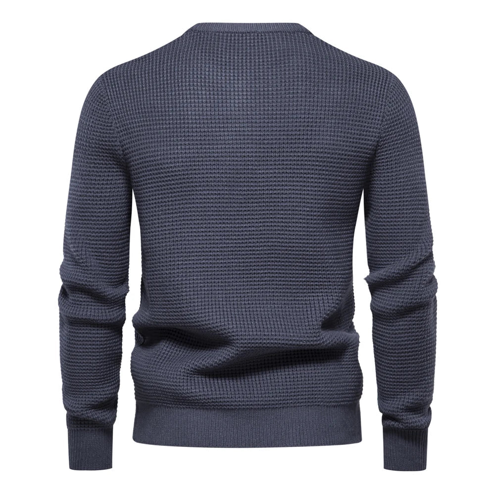 Hunter - Patchwork Knit Sweater