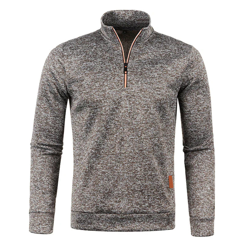 Wayne - Knit Sweater with Polo Collar