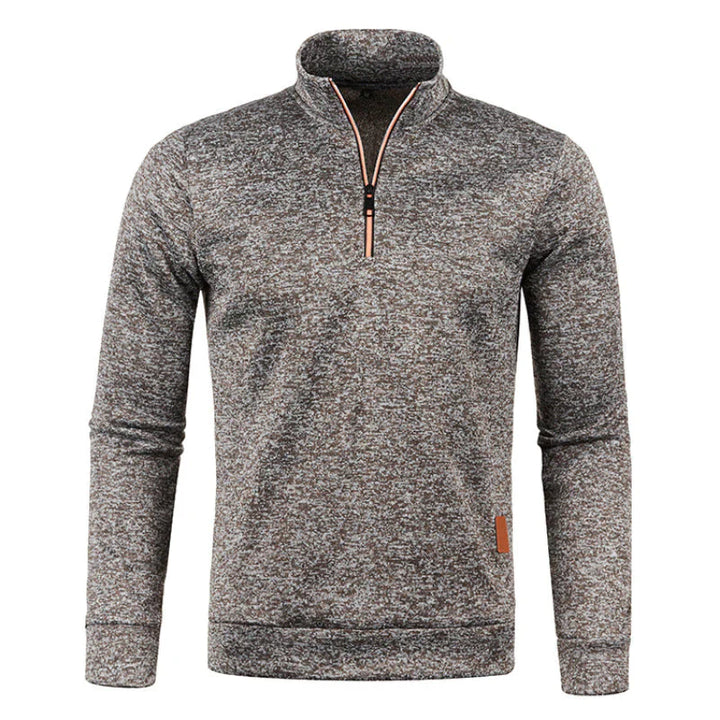 Wayne - Knit Sweater with Polo Collar