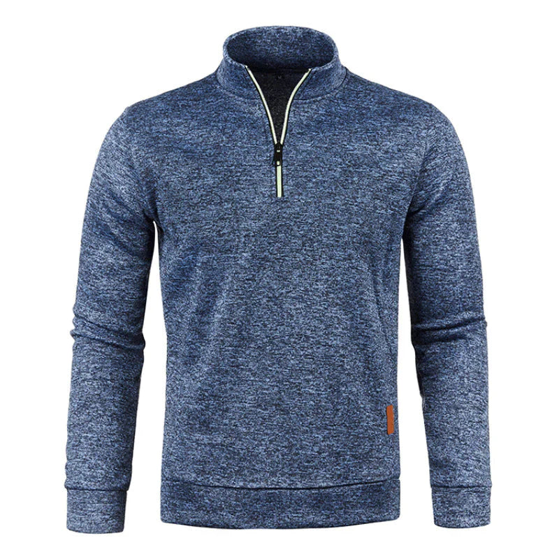 Wayne - Knit Sweater with Polo Collar