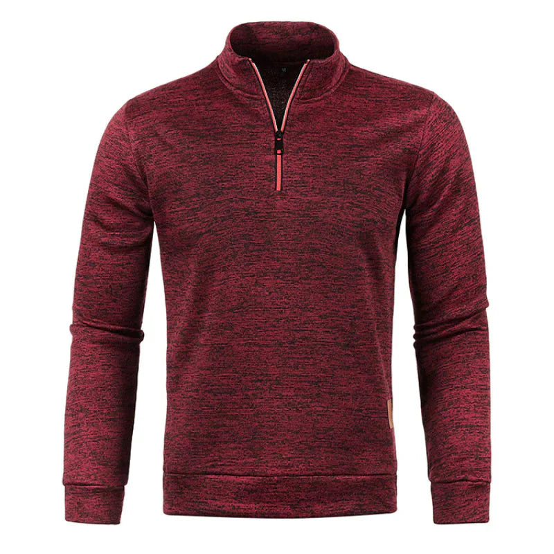 Wayne - Knit Sweater with Polo Collar